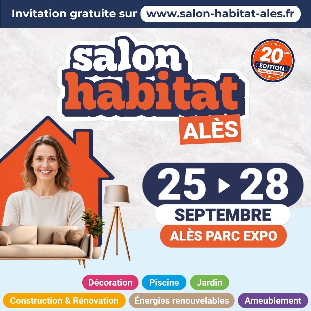 Salon Habitat d’Alès — du 25 au 28 septembre 2026